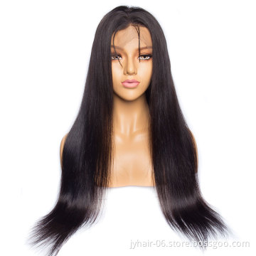 Full Cuticle Brazilian Virgin Hair Glueless Hd Full Lace Wig With Baby Hair,100% Virgin Human Hair Full Lace Wig For Black Women